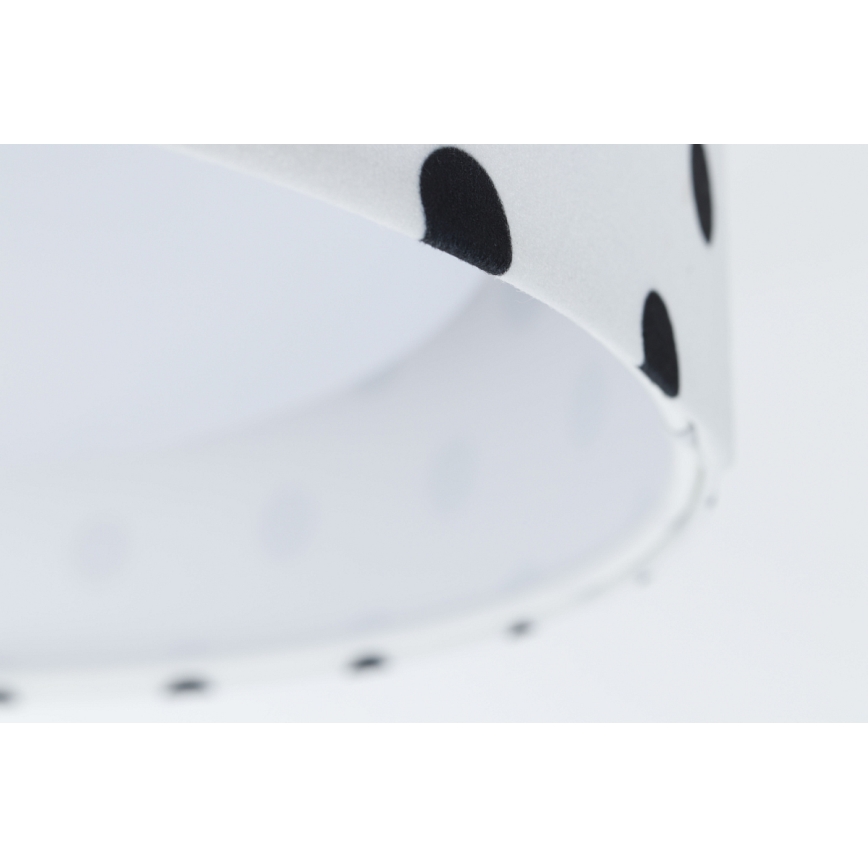 Plafón LED infantil GALAXY KIDS LED/24W/230V puntos blanco/negro