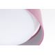 Plafón LED GALAXY LED/24W/230V d. 44 cm rosa/plata