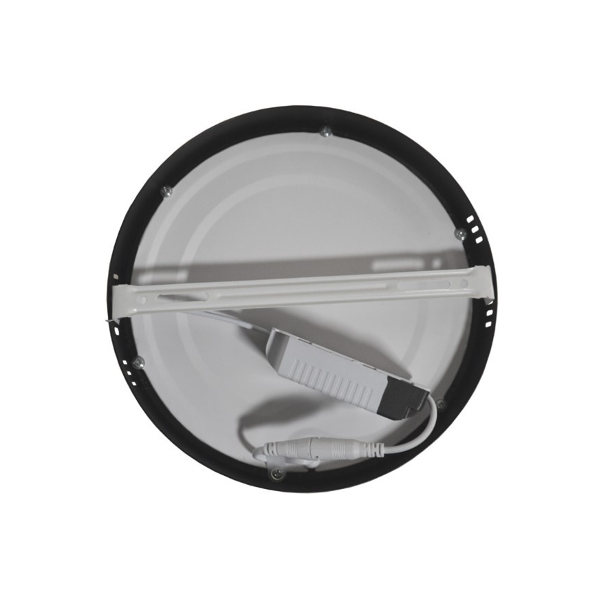 Plafón LED GERRIT LED/18W/230V 4000K negro