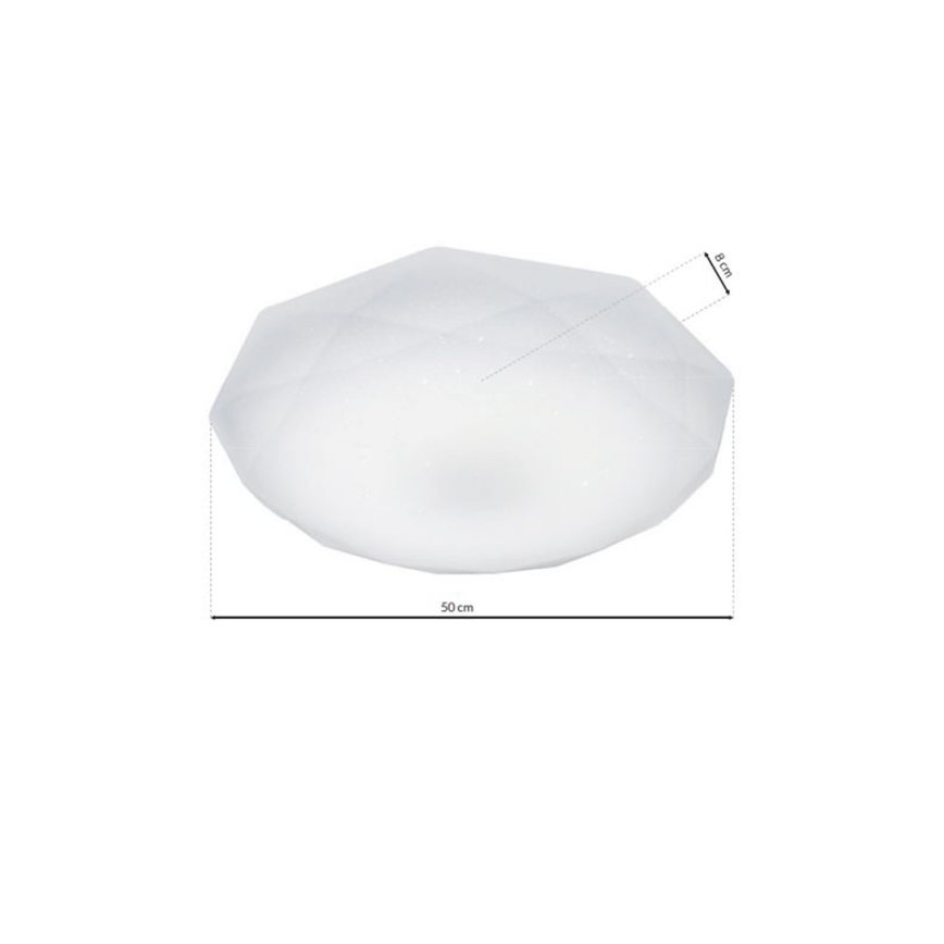 Plafón LED HEX LED/24W/230V