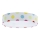 Plafón LED infantil GALAXY KIDS LED/24W/230V puntos coloridos