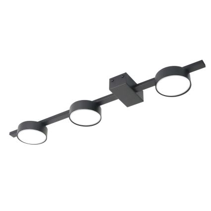 Plafón LED JOY 3xGX53/6W/230V negro