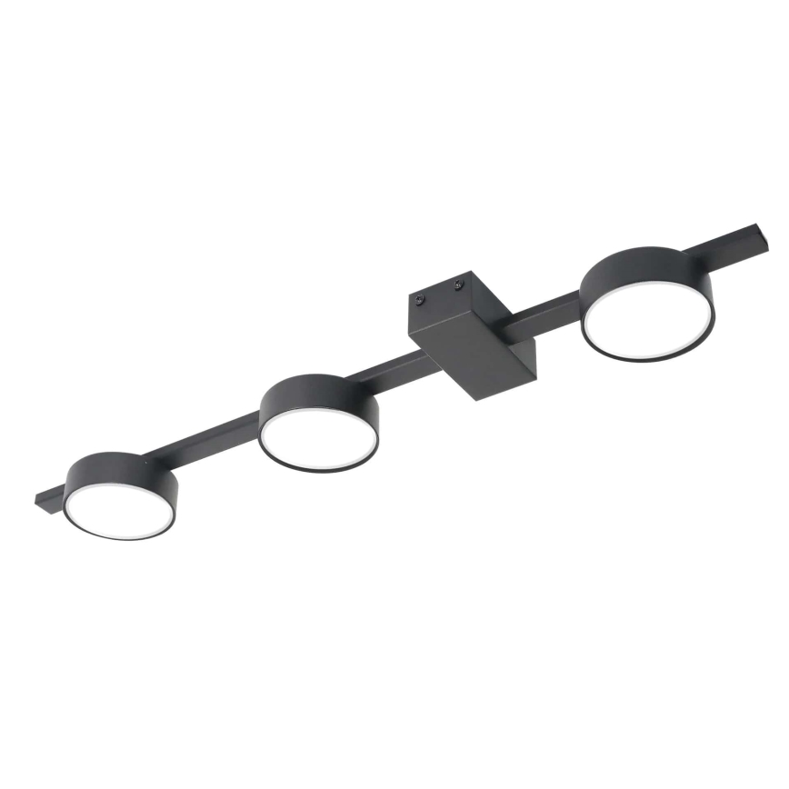 Plafón LED JOY 3xGX53/6W/230V negro