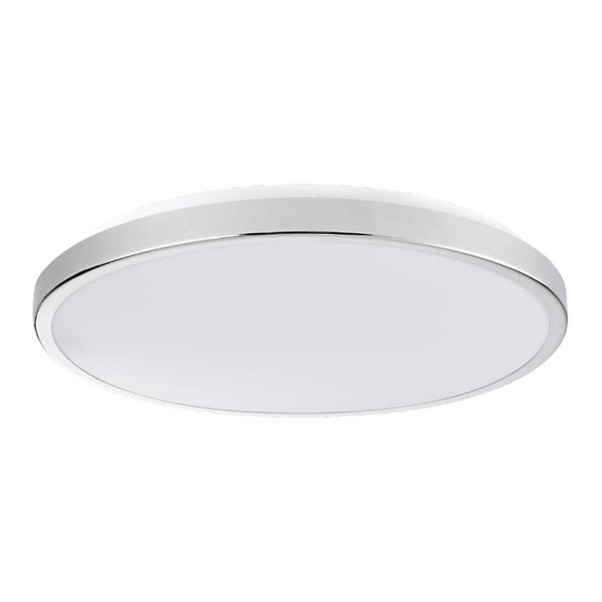 Plafón LED KERN LED/24W/230V diá. 40 cm cromo brillante
