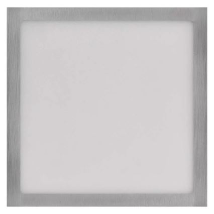Plafón LED NEXXO LED/12,5W/230V 3000/3500/4000K 17x17 cm cromo brillante