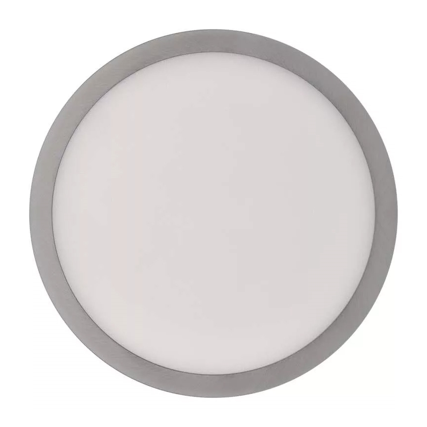 Plafón LED NEXXO LED/12,5W/230V 3000/3500/4000K diá. 17 cm cromo mate