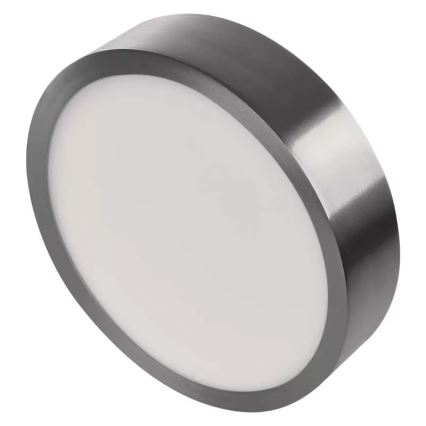 Plafón LED NEXXO LED/12,5W/230V 3000/3500/4000K diá. 17 cm cromo mate