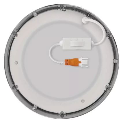 Plafón LED NEXXO LED/12,5W/230V 3000/3500/4000K diá. 17 cm cromo mate