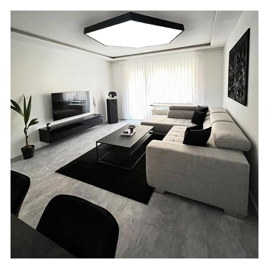Plafón LED LED/120W/230V 4000K diá. 120 cm