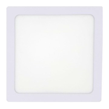 Plafón LED LED/12W/230V 4200K 16,3x16,3 cm blanco