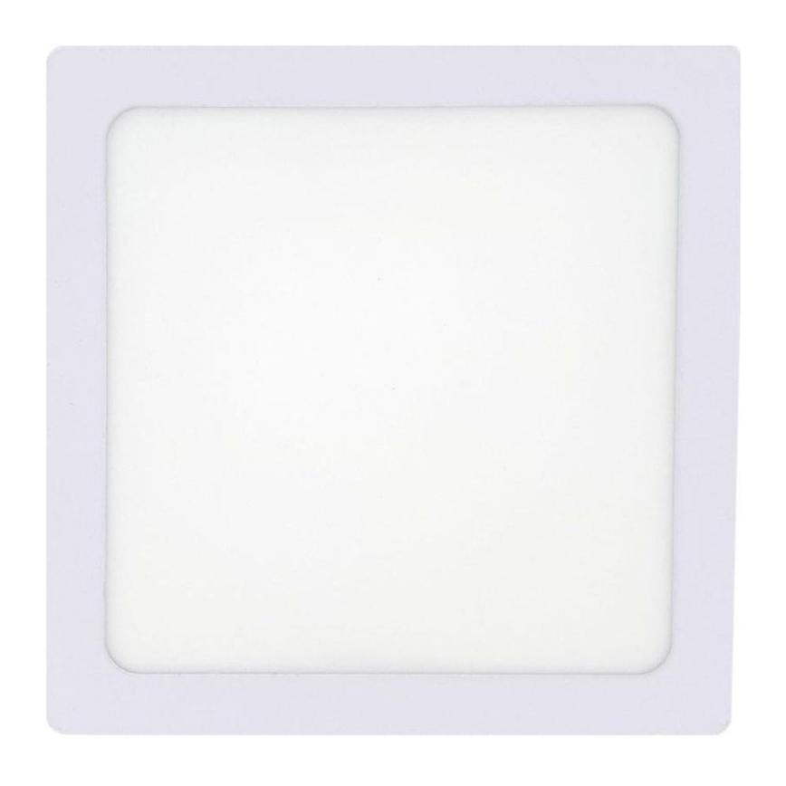 Plafón LED LED/12W/230V 4200K 16,3x16,3 cm blanco