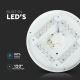 Plafón LED LED/12W/230V diámetro 26 cm 3000K/4000K/6400K