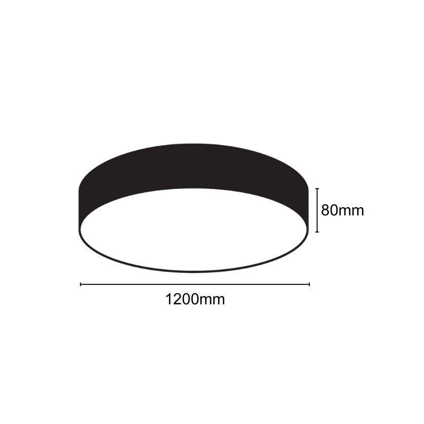 Plafón LED LED/150W/230V 4000K diá. 120 cm