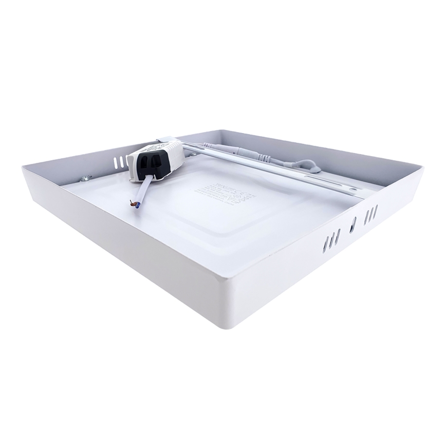 Plafón LED LED/18W/230V 2700K 21x21 cm blanco