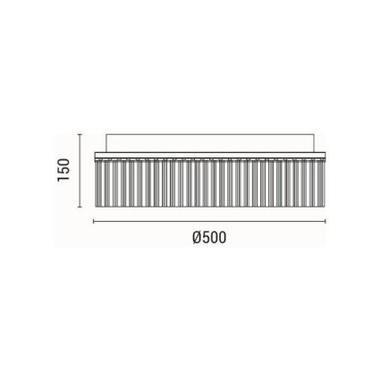 Plafón LED LED/18W/230V 3000K