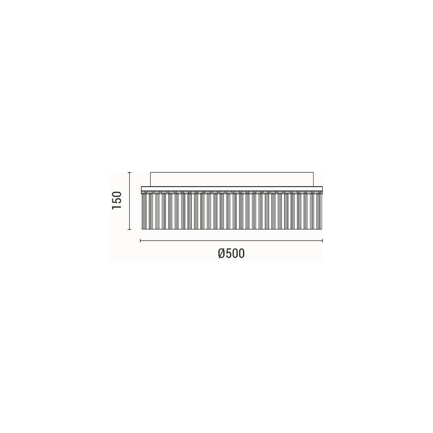 Plafón LED LED/18W/230V 3000K