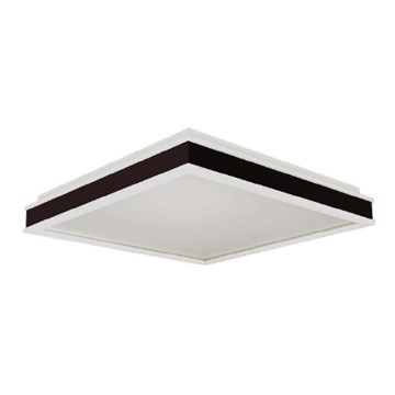 Plafón LED LED/18W/230V 4000K 35x35 cm negro