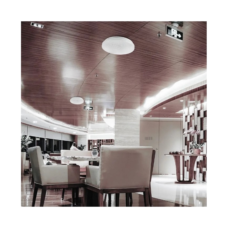 Plafón LED LED/18W/230V diámetro 31 cm 3000/4000/6400K