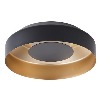 Plafón LED LED/20W/230V 3000K negro