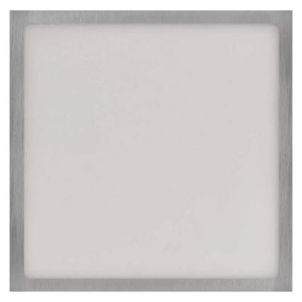 Plafón LED NEXXO LED/21W/230 3000/3500/4000K 22,5x22,5 cm cromo mate