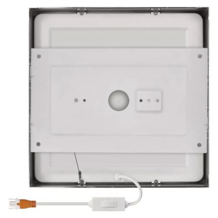 Plafón LED NEXXO LED/21W/230 3000/3500/4000K 22,5x22,5 cm cromo mate