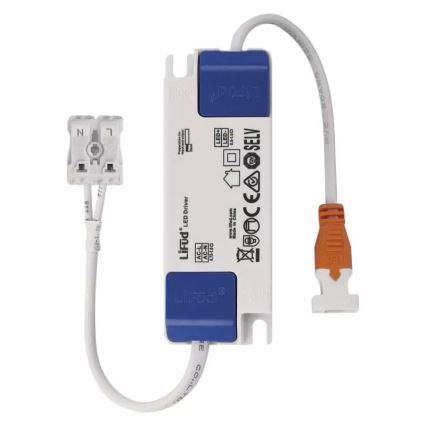 Plafón LED NEXXO LED/21W/230 3000/3500/4000K 22,5x22,5 cm cromo mate