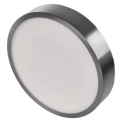 Plafón LED NEXXO LED/21W/230V 3000/3500/4000K diá. 22,5 cm cromo brillante
