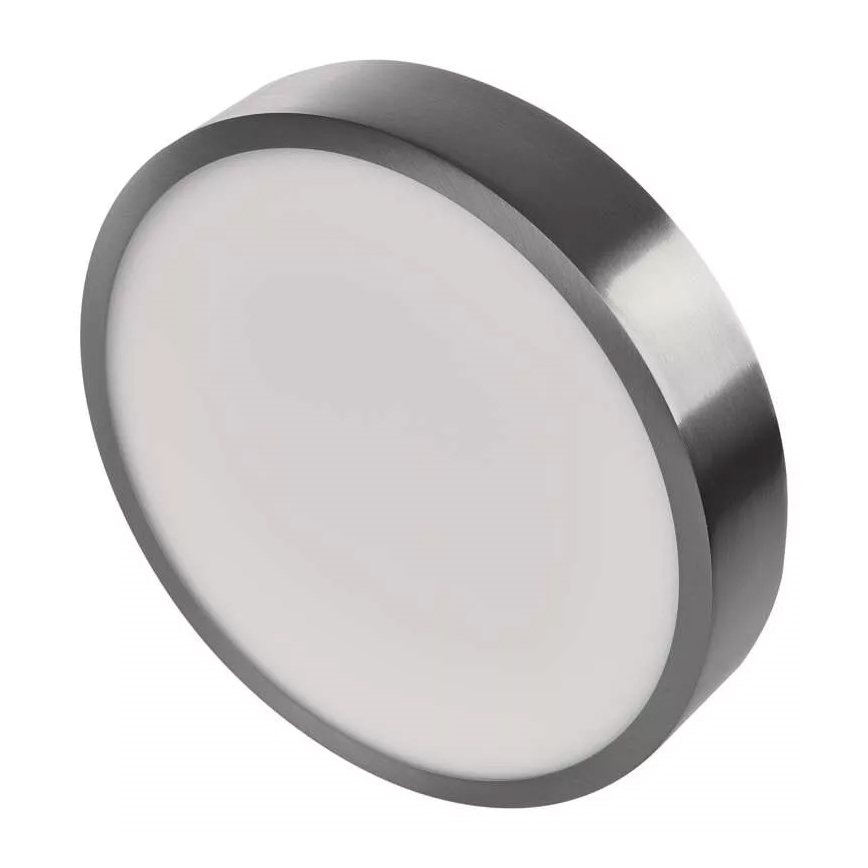 Plafón LED NEXXO LED/21W/230V 3000/3500/4000K diá. 22,5 cm cromo brillante