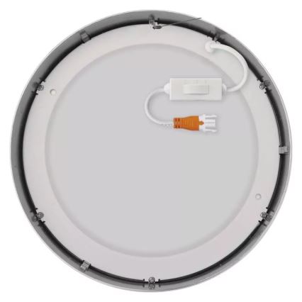 Plafón LED NEXXO LED/21W/230V 3000/3500/4000K diá. 22,5 cm cromo brillante