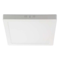 Plafón LED LED/24W/230V 3000K 28,7x28,7 cm blanco