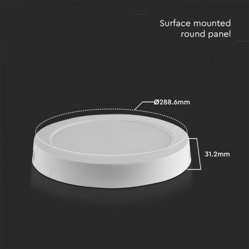 Plafón LED LED/24W/230V 3000K