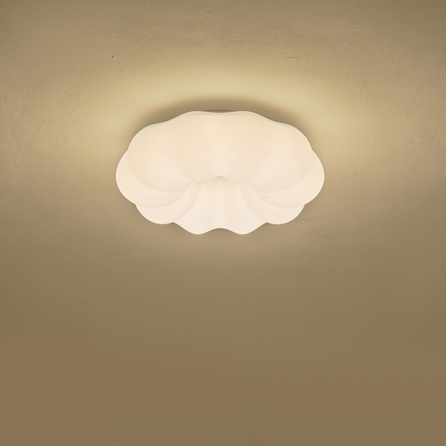 Plafón LED LED/24W/230V 3000K negro diá. 43 cm