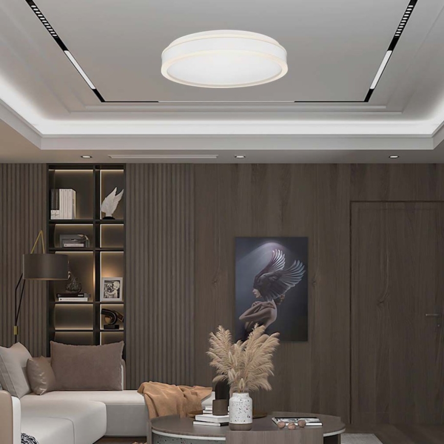 Plafón LED LED/24W/230V 4000K blanco
