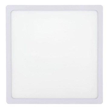Plafón LED LED/24W/230V 4200K 28x28 cm blanco