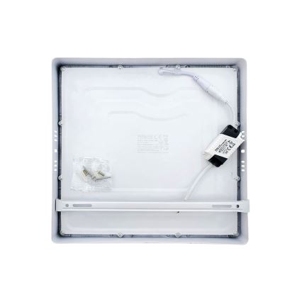 Plafón LED LED/24W/230V 4200K 28x28 cm blanco