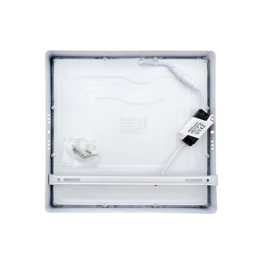 Plafón LED LED/24W/230V 4200K 28x28 cm blanco