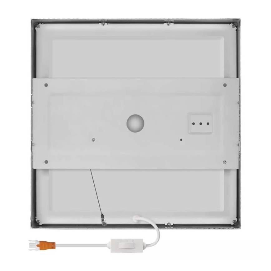 Plafón LED NEXXO LED/28,5W/230V 3000/3500/4000K 30x30 cm cromo mate