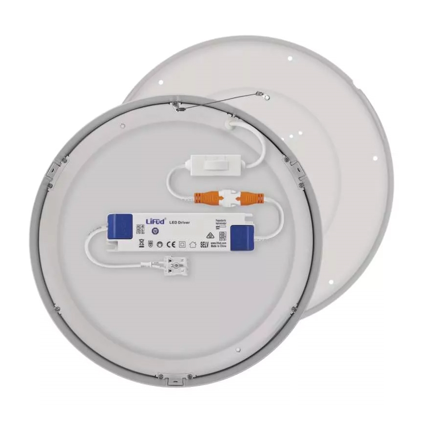 Plafón LED NEXXO LED/28,5W/230V 3000/3500/4000K d. 30 cm blanco