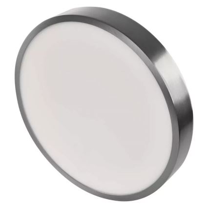 Plafón LED NEXXO LED/28,5W/230V 3000/3500/4000K diá. 30 cm cromo brillante