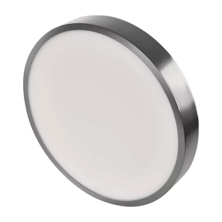 Plafón LED NEXXO LED/28,5W/230V 3000/3500/4000K diá. 30 cm cromo brillante
