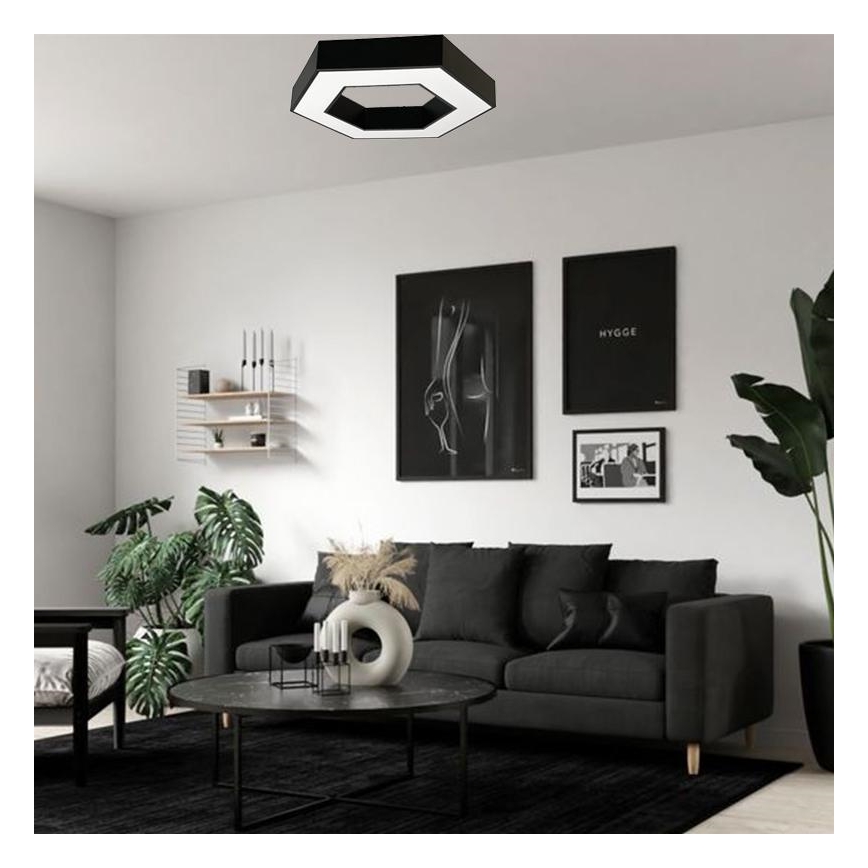 Plafón LED LED/28W/230V 4000K diá. 60 cm