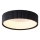 Plafón LED LED/30W/230V 3000K negro diá. 46 cm