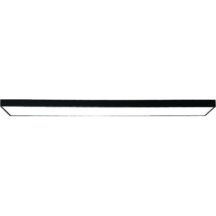Plafón LED LED/32W/230V 4000K 120x13 cm negro