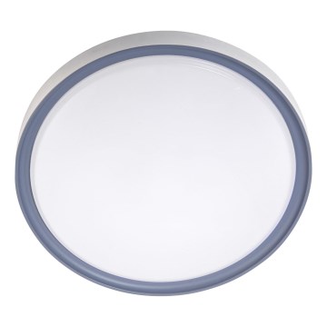 Plafón LED LED/36W/230V diá. 40 cm blanco/gris