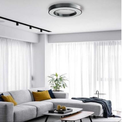 Plafón LED LED/40W/230V 4000K diá. 80 cm