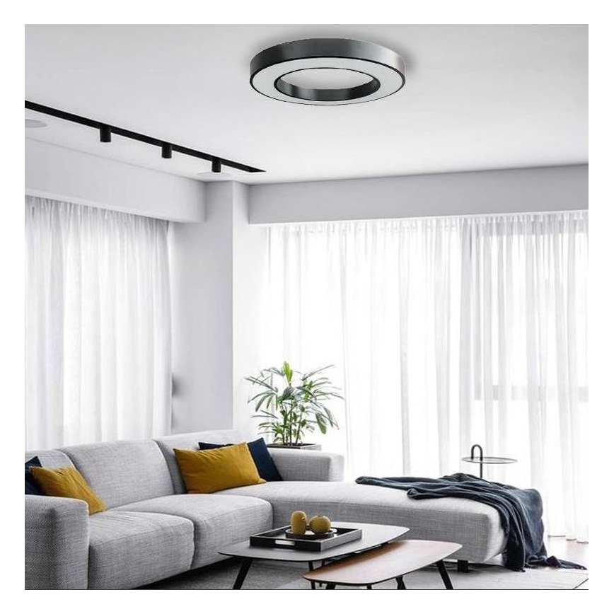 Plafón LED LED/40W/230V 4000K diá. 80 cm