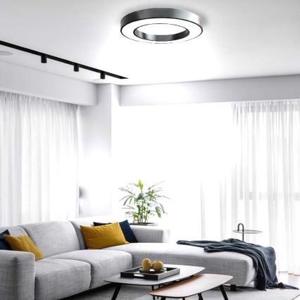 Plafón LED LED/40W/230V 4000K diá. 80 cm