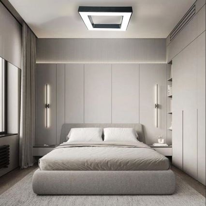 Plafón LED LED/55W/230V 4000K 80x80 cm