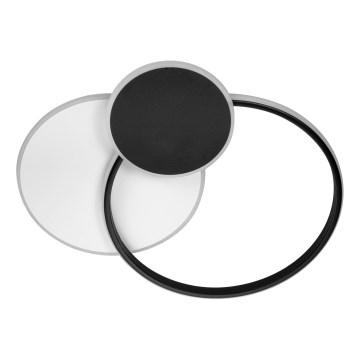 Plafón LED LED/78W/230V 3000-5000K negro/gris