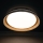 Plafón LED NIFU LED/17,8W/230V diá. 43 cm blanco/marrón